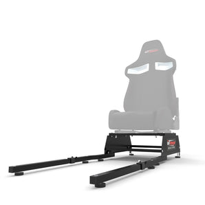 Apex rear Seat Frame with Transparent RS9 Racing Seat front angle