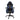 Blue leather Pro XL gaming chair with cushions front